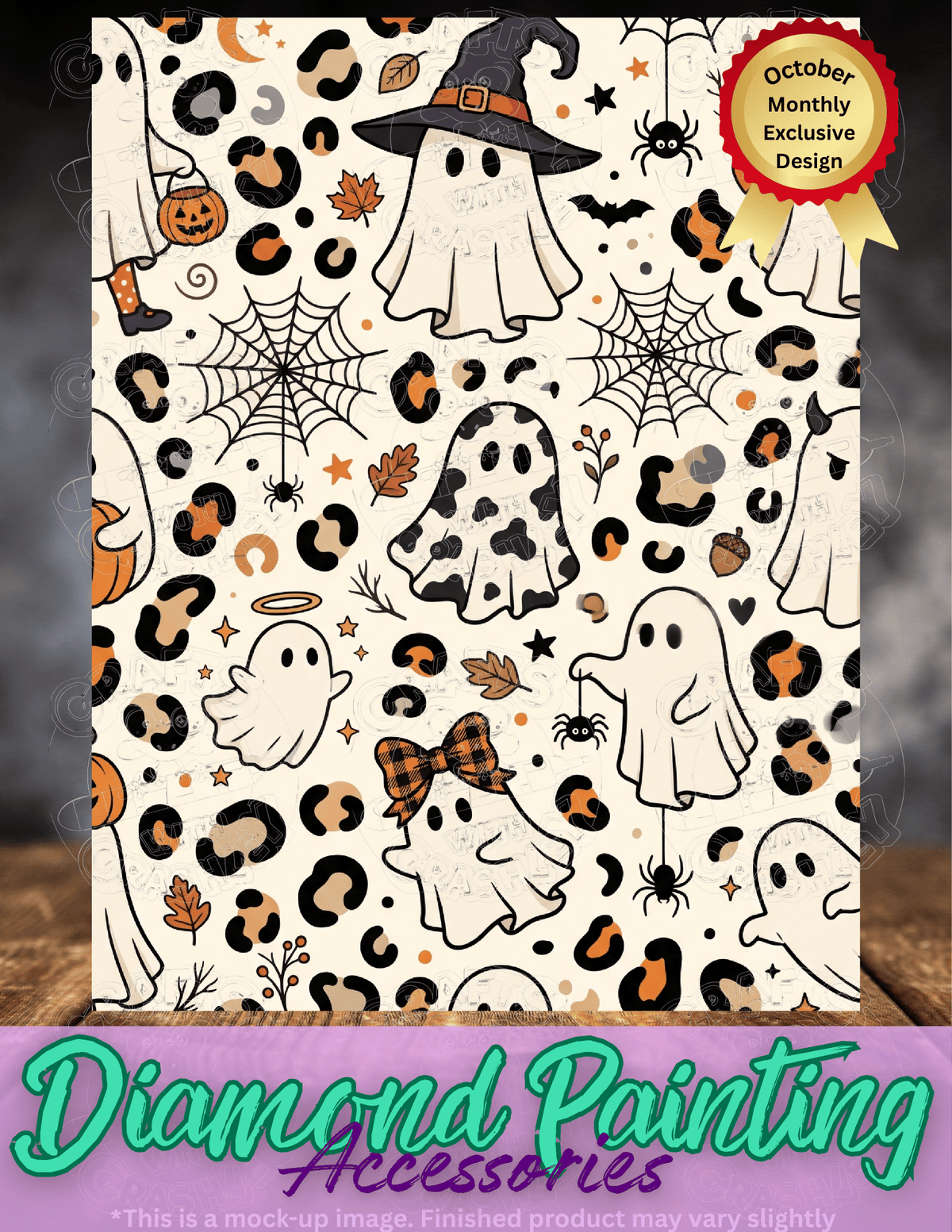 "Cute Ghosts" Premium Accessories for Diamond Painting