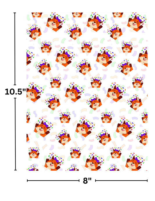 "Roxi Celebration" by Mrs Coffee Decorative Diamond Painting Release Papers