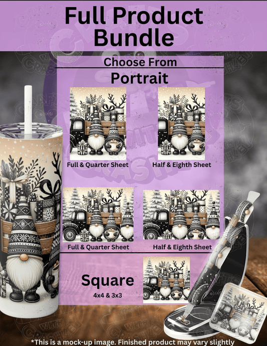 "Classic Christmas Gnomes" Premium Accessories for Diamond Painting