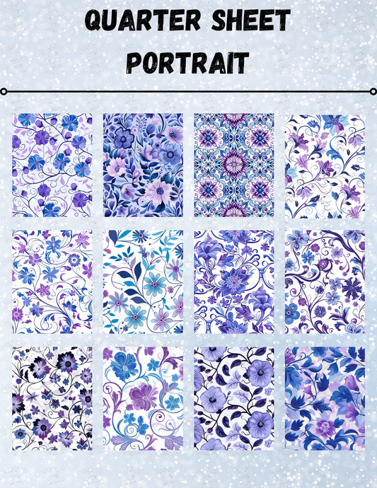 "Lavender Delight" Decorative Diamond Painting Release Paper