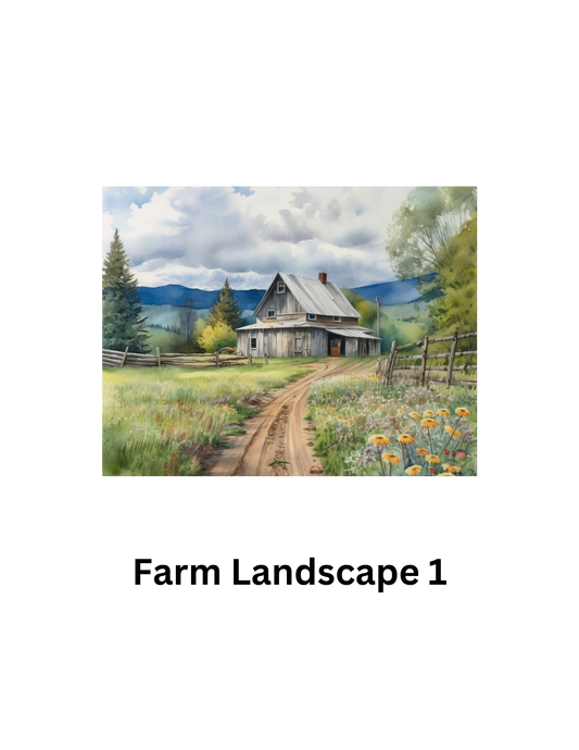 Farm Build Your Own Pack Premium Decorative Release Papers