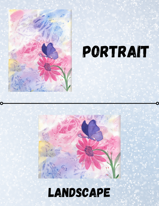 "Abstract Butterfly" By Crafting and Crime Daily Decorative Diamond Painting Release Papers