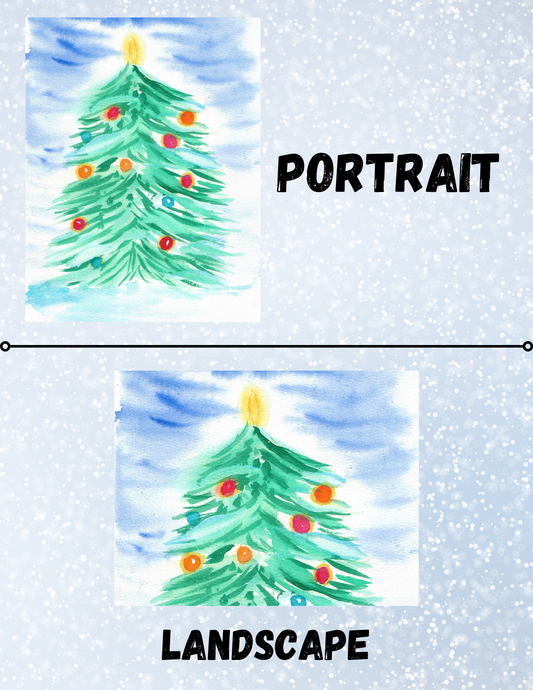 "Christmas Tree" By Crafting and Crime Daily Decorative Diamond Painting Release Papers