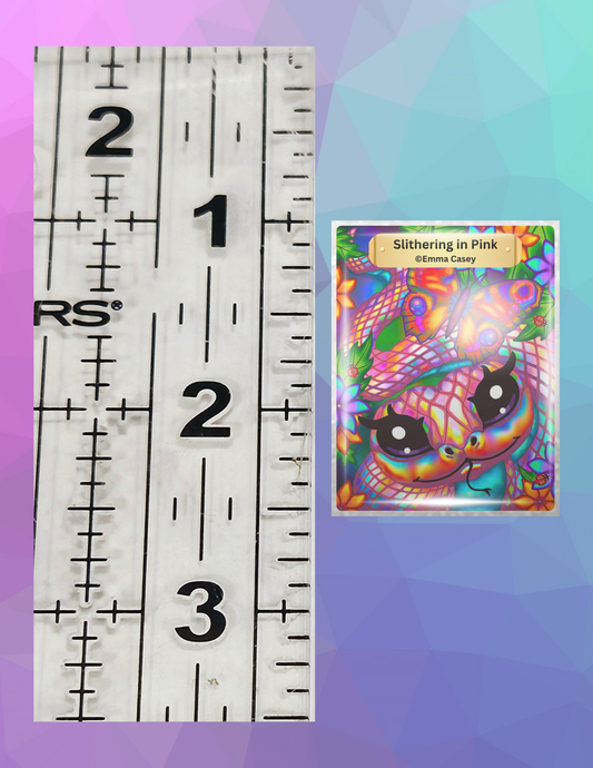 "Slithering in Pink" By ©Emma Casey Limited Edition Coverminder