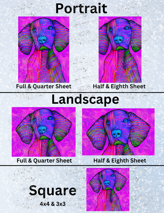 "Romeo" by ©Cheryl Carpenter Decorative Diamond Painting Release Papers