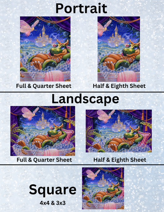 "Bubble Fairies" By ©Randal Spangler Decorative Diamond Painting Release Papers