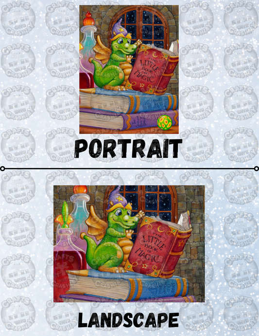 "A Little Bit of Magic" By ©Randal Spangler Decorative Diamond Painting Release Papers