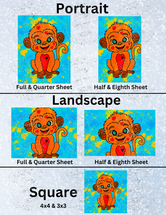 "Mikey" by ©Cheryl Carpenter Decorative Diamond Painting Release Paper