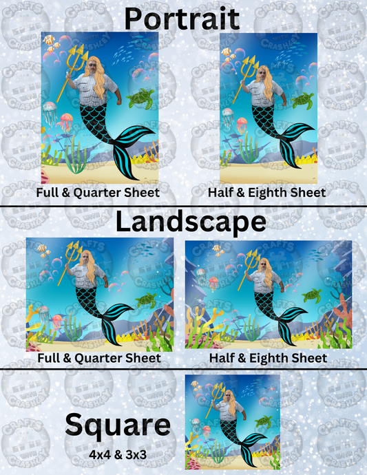 "Bromaid" Decorative Diamond Painting Release Papers