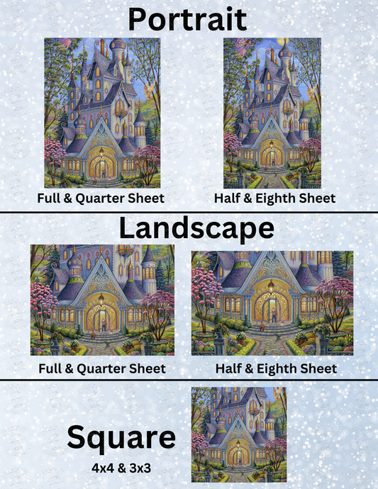 "Springtime Splendor" By ©Randal Spangler Decorative Diamond Painting Release Papers