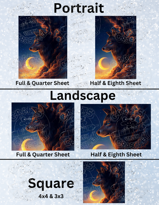 "Night Guardian" by ©JoJoes Art Decorative Diamond Painting Release Papers