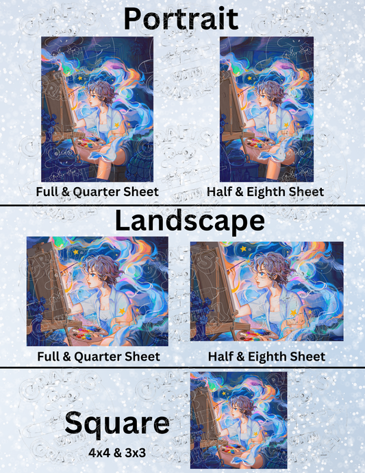 "Away From it All" By ©Ivy Dolamore Decorative Diamond Painting Release Papers