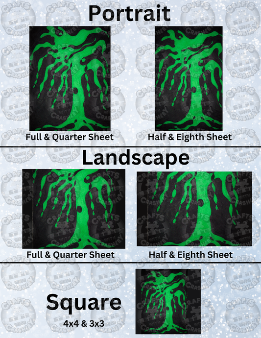 "Continuous Line Willow" by Kaleena Kollmeier Decorative Diamond Painting Release Papers