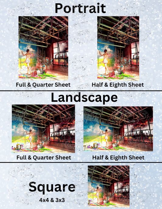 "Better Tomorrow" by ©Yuumei Decorative Diamond Painting Release Papers