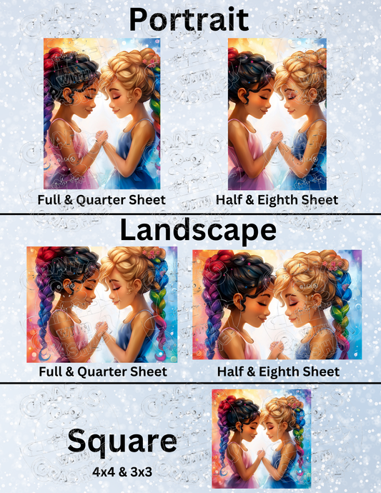 "Love Has No Limits" by Stacy Deal Decorative Diamond Painting Release Papers