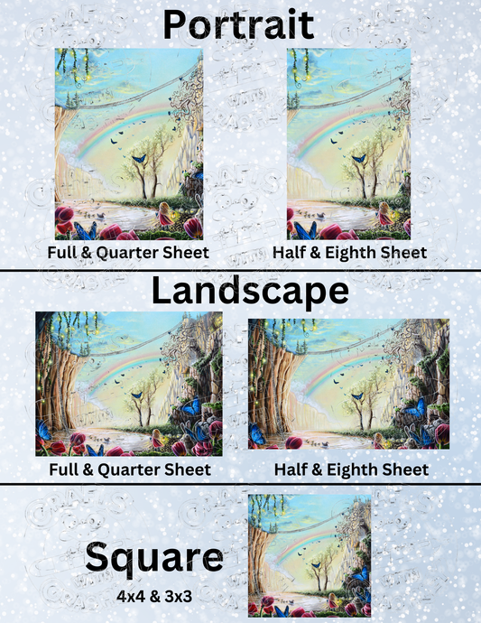 "Sanctuary" by ©Dakota Daetwiler Premium Decorative Release Papers for Diamond Painting