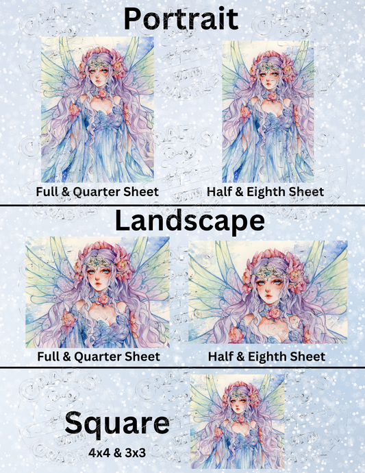 "Ainefel" by ©Margaret Morales Premium Decorative Release Papers for Diamond Painting