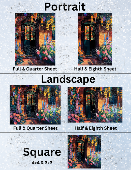 "Hidden Garden" by ©Auclair Studio Premium Decorative Release Papers for Diamond Painting