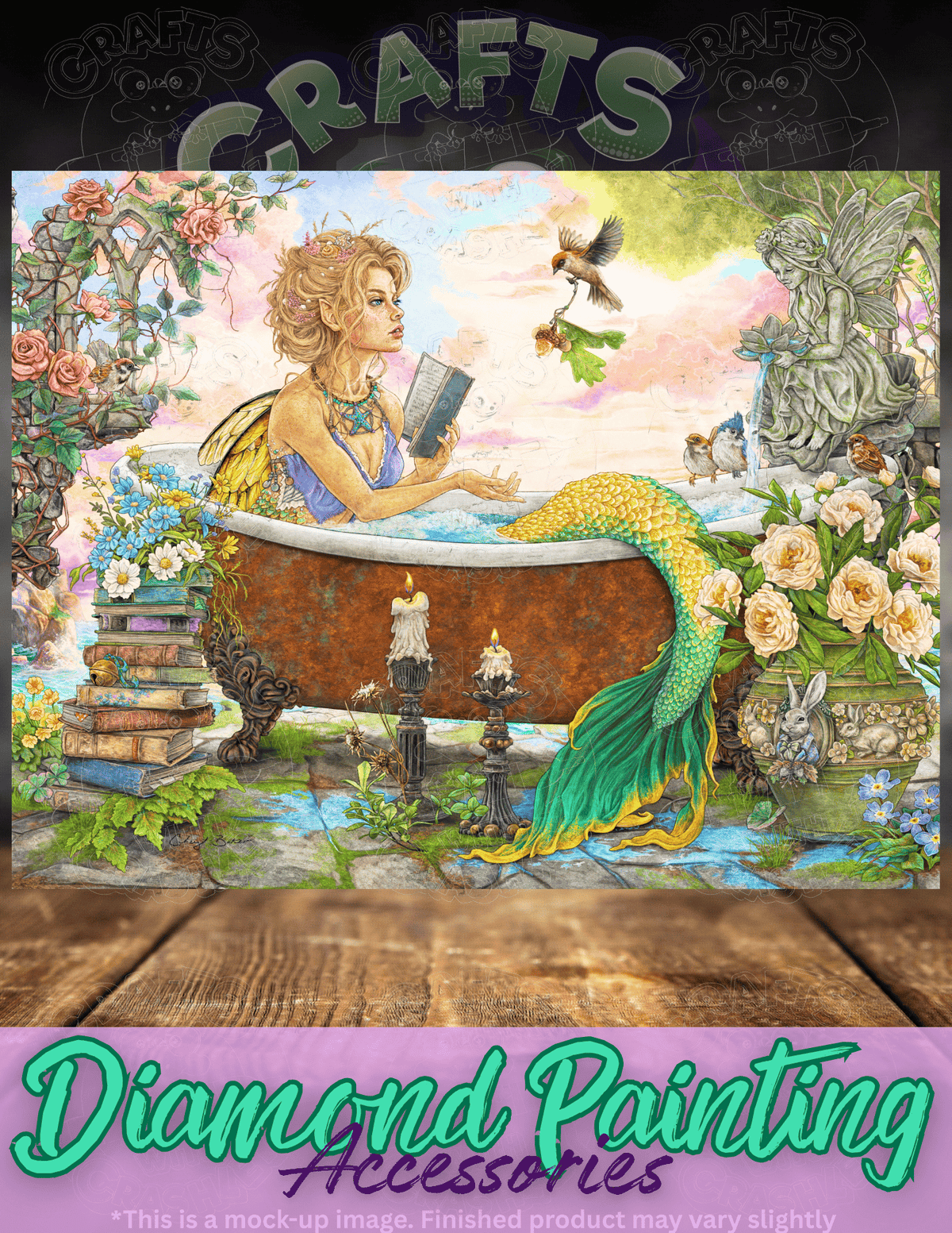 "The Golden Seed of Atlantis" by ©Cheryl Baker Premium Accessories for Diamond Painting