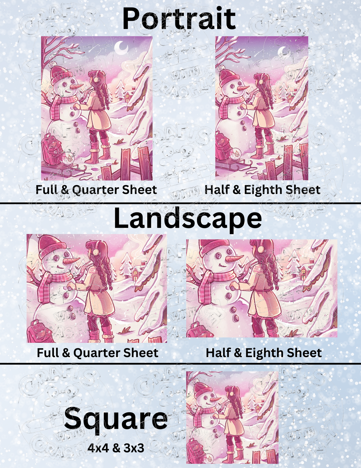Product Bundle "Snow Globe Wish" by ©Mrs Butter D