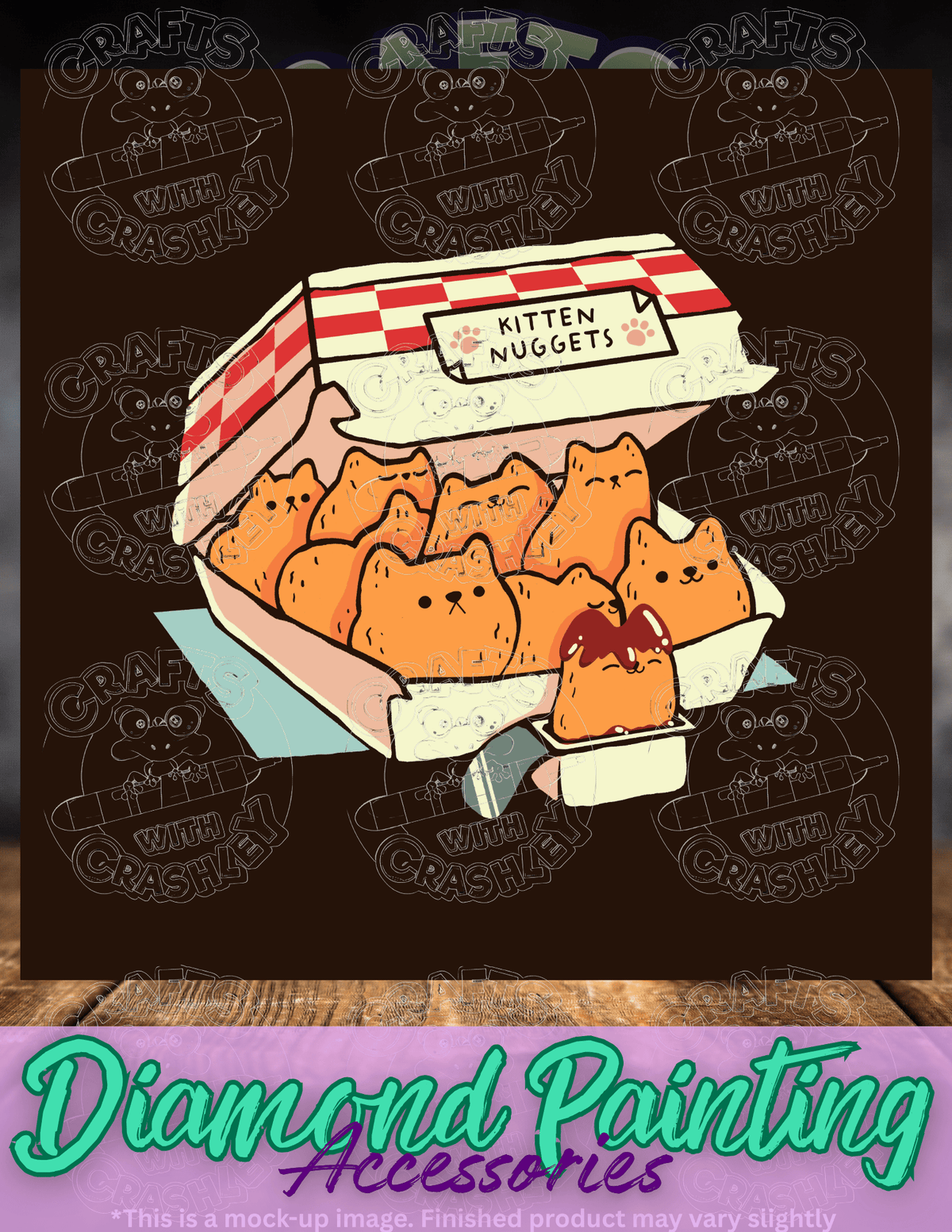 "Kitten Nuggets" by ©Tobe Fonseca Premium Accessories for Diamond Painting