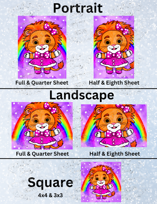 "Libby" by ©Cheryl Carpenter Premium Decorative Release Papers for Diamond Painting