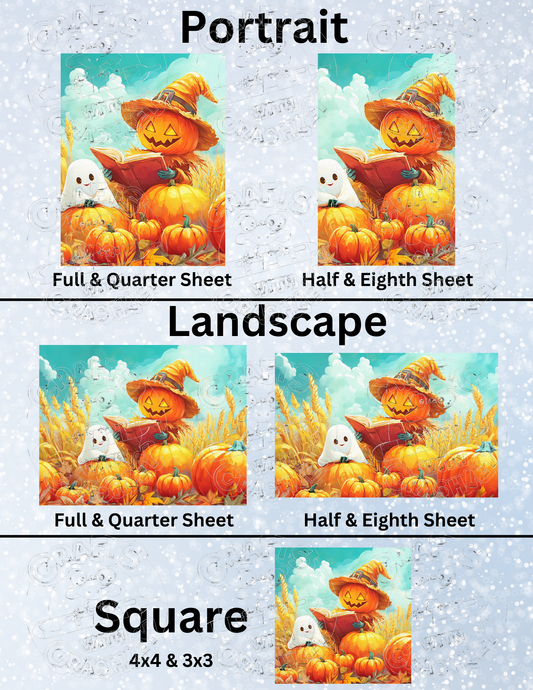 "Pottsfield" by ©Catriona Crehan Premium Decorative Release Papers for Diamond Painting