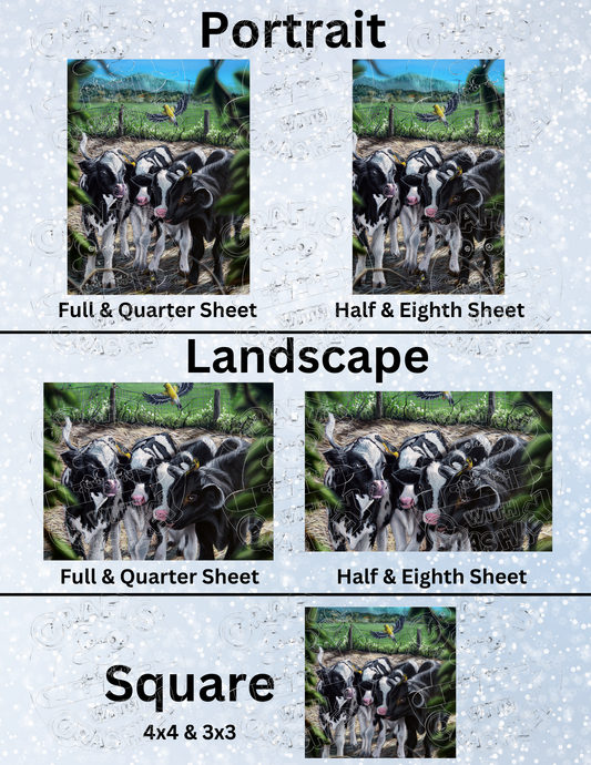 "Breakfast Club" by ©Dakota Daetwiler Premium Decorative Release Papers for Diamond Painting