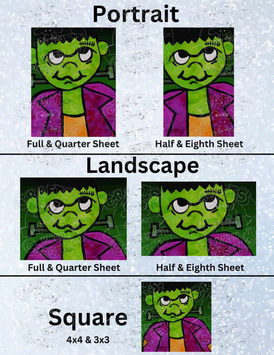 "Frankie" by ©Cheryl Carpenter Premium Decorative Release Papers for Diamond Painting