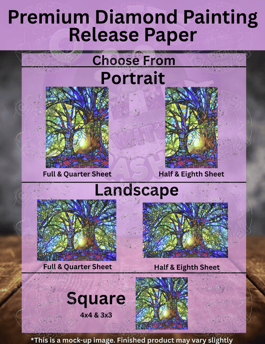 "The Worship of Trees" by ©Peggy Collins Premium Accessories for Diamond Painting