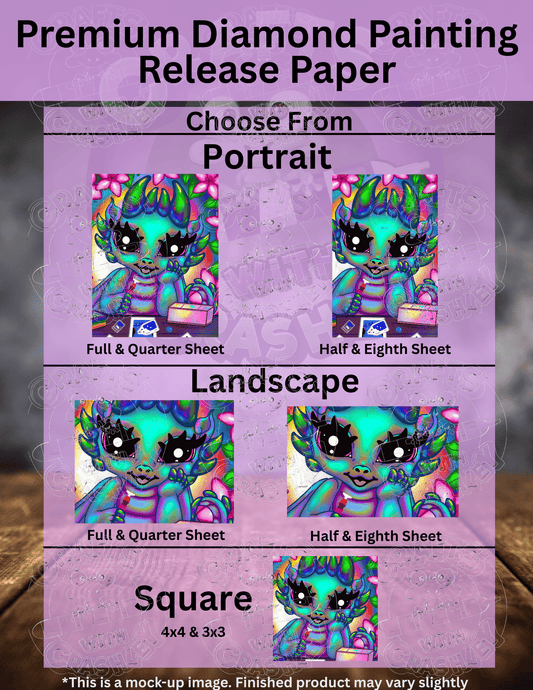 "Crafty Dragon" by ©Emma Casey Premium Accessories for Diamond Painting