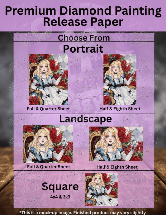 "Alice and Roses" by ©Margaret Morales Premium Accessories for Diamond Painting