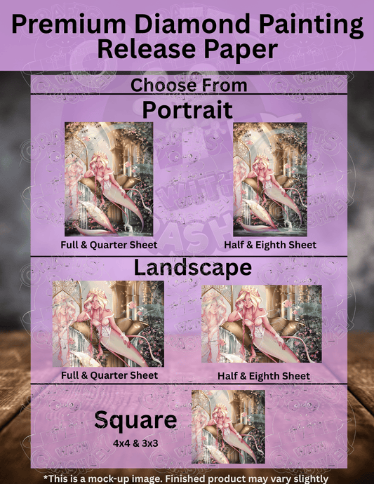 "The Underwater Castle" by ©Femke Deborah Premium Accessories for Diamond Painting