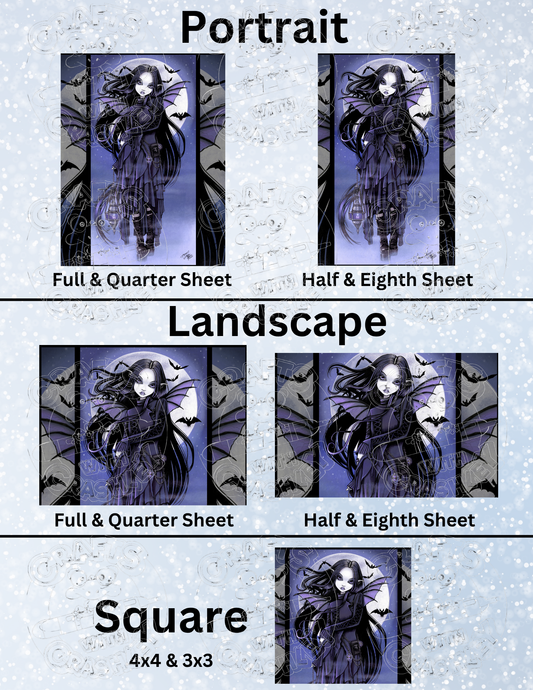 "Morgan" by ©Myka Jelina Premium Decorative Release Papers for Diamond Painting