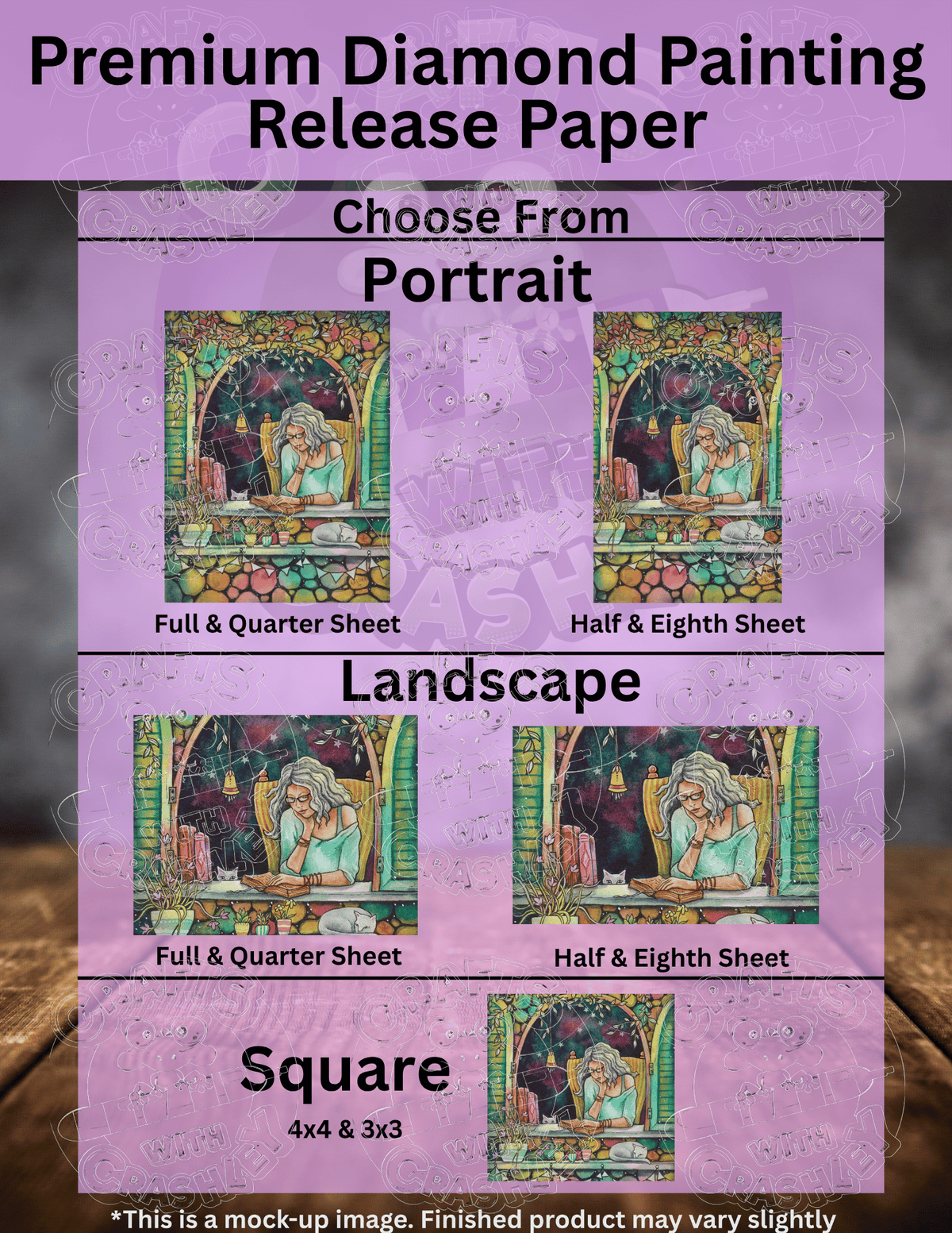 "The Window Nest" by ©Kat Fedora Premium Accessories for Diamond Painting