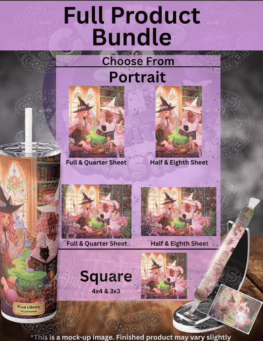 "Rose Library" by ©Ivy Dolamore Premium Accessories for Diamond Painting