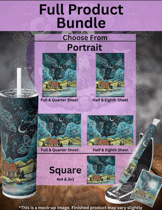 "Big Skies" by ©Kat Fedora Premium Accessories for Diamond Painting