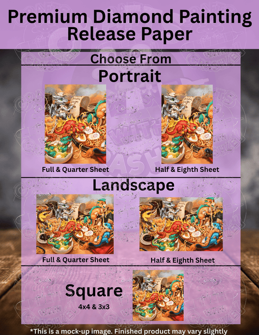 "The Noodle Dragons Bowl" by ©Christina "SixthLeafClover" Yen Premium Accessories for Diamond Painting