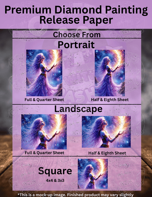 "Celestial Flame Dancer" by ©Kelly Reins Premium Accessories for Diamond Painting