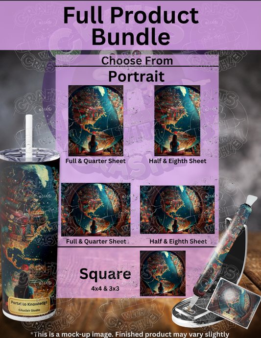 "Portal to Knowledge" by ©Auclair Studio Premium Accessories for Diamond Painting