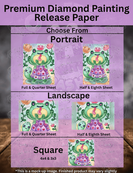 "Frog and Turtle" by ©Jeremiah Ketner Premium Accessories for Diamond Painting
