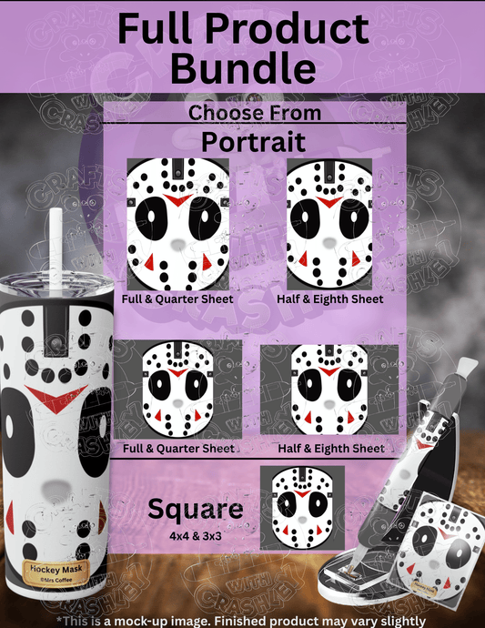 "Hockey Mask" by ©Mrs Coffee Premium Accessories for Diamond Painting