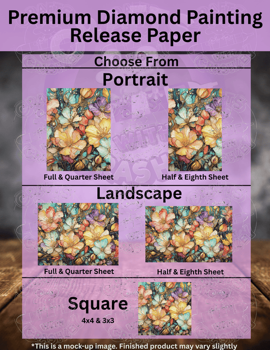 "Fancy Flower Garden" by ©Peggy Collins Premium Accessories for Diamond Painting