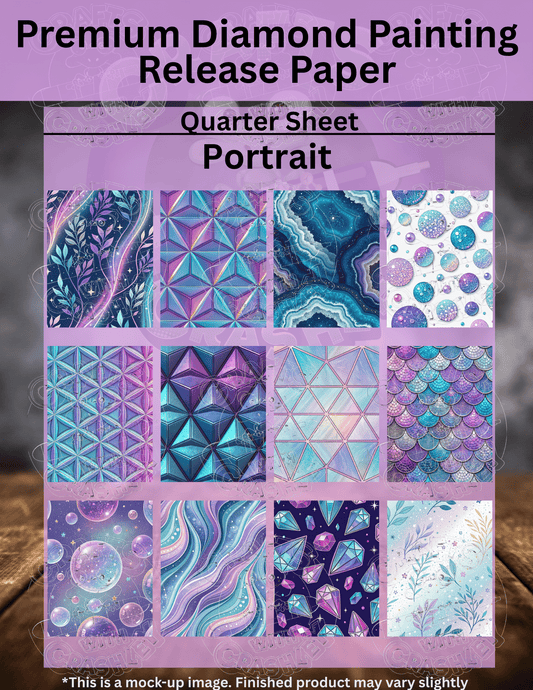 Celestial Prism Dreams Combo Pack Premium Release Paper for Diamond Painting