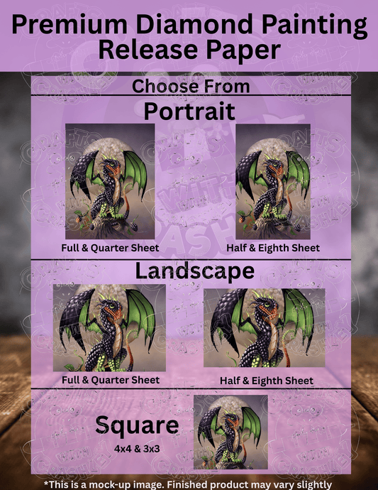 "Blackberry Dragon" by ©Stanley Morrison Premium Accessories for Diamond Painting