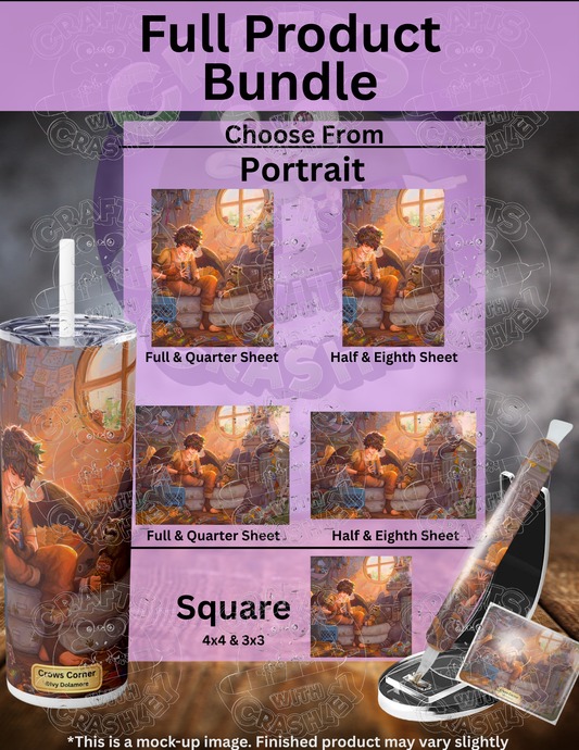 "Crows Corner" by ©Ivy Dolamore Premium Accessories for Diamond Painting