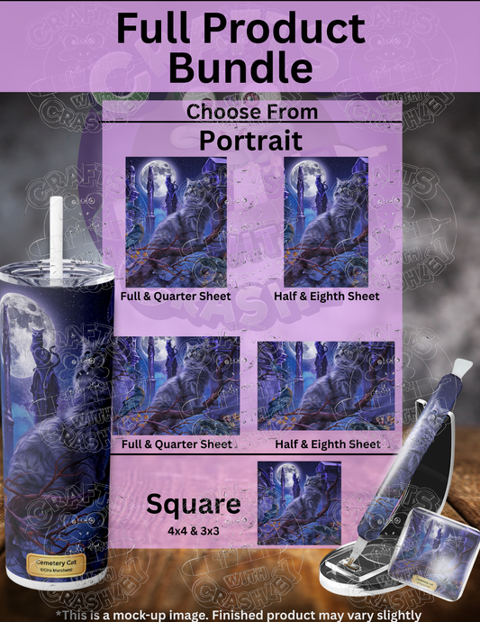 "Cemetery Cat" by ©Ciro Marchetti Premium Accessories for Diamond Painting