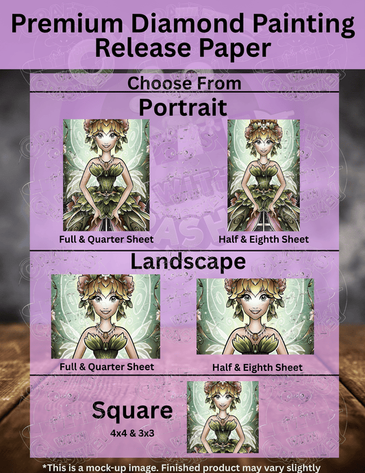 "Faith, Trust, & Pixie Dust" by ©Mandie Manzano Premium Accessories for Diamond Painting