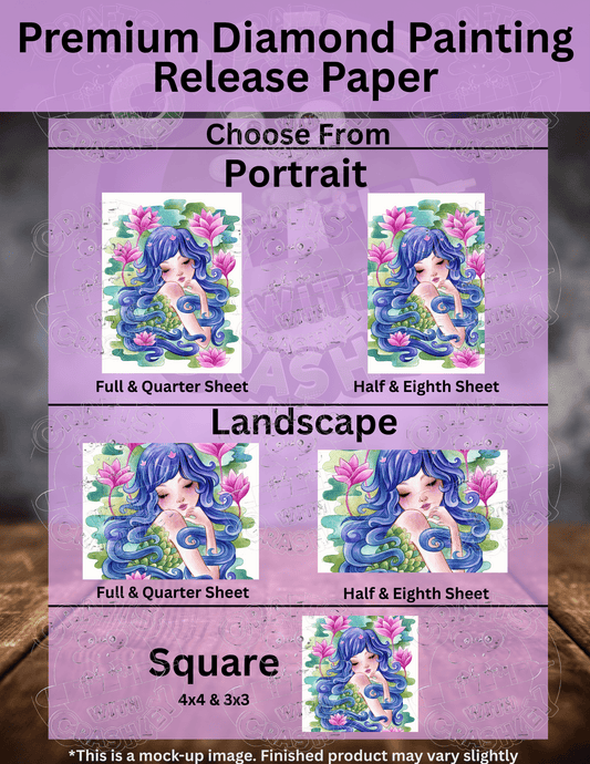 "Lotus Pond" by ©Jeremiah Ketner Premium Accessories for Diamond Painting