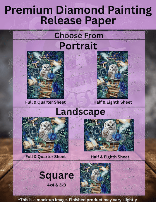 "Wizard's Companion" by ©Sheena Pike Premium Accessories for Diamond Painting